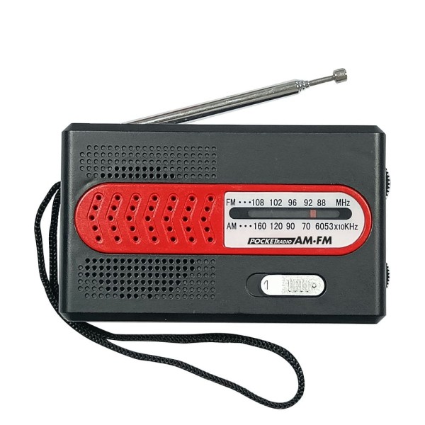 Radio analogica pilas am/fm pequeña
