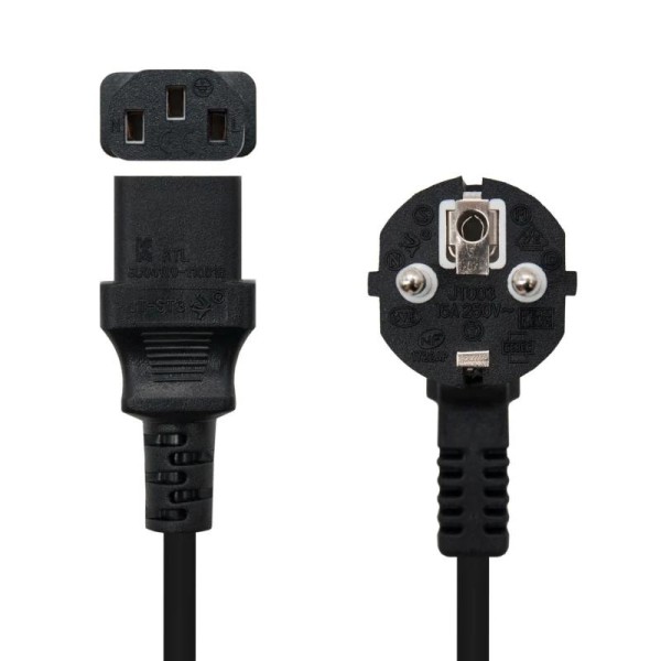 Nanocable cable alimentación cpu cee7-m-c13-h 2m