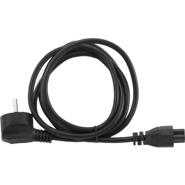 Gembird cable alimentación 3pin c5 schuko vde 3 mt